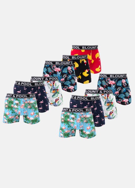 Boxer Shorts 10-Pack, Multicolour, S, Underkläder