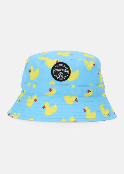Hawaii Bucket Hat Jr, Blue Yellow Duck, Onesize, Badkläder