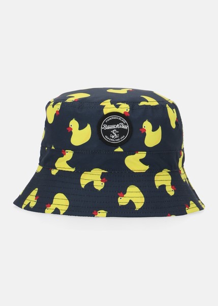 Hawaii Bucket Hat Jr, Navy Yellow Duck, Onesize, Badkläder