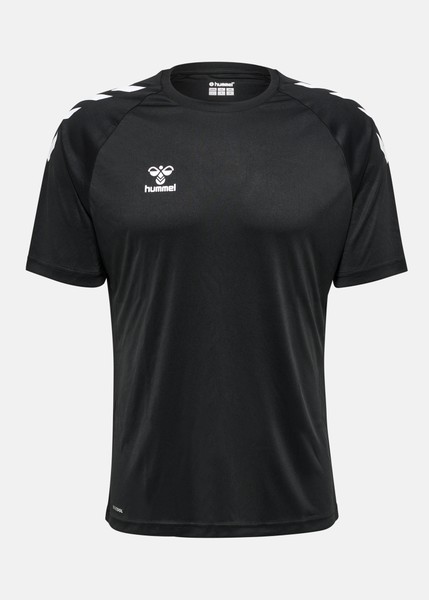 Hmlcore Xk Core Poly T-Shirt S, Black, L, Löpar T-Shirts