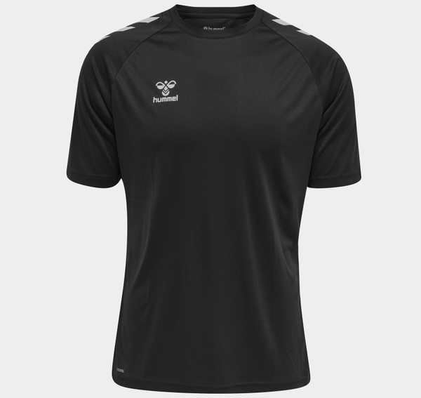 Hmlcore Xk Core Poly T-Shirt S, Black, S, Löpar T-Shirts