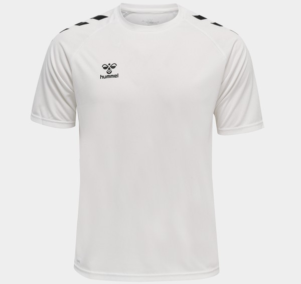 Hmlcore Xk Core Poly T-Shirt S, White, L, Löpar T-Shirts