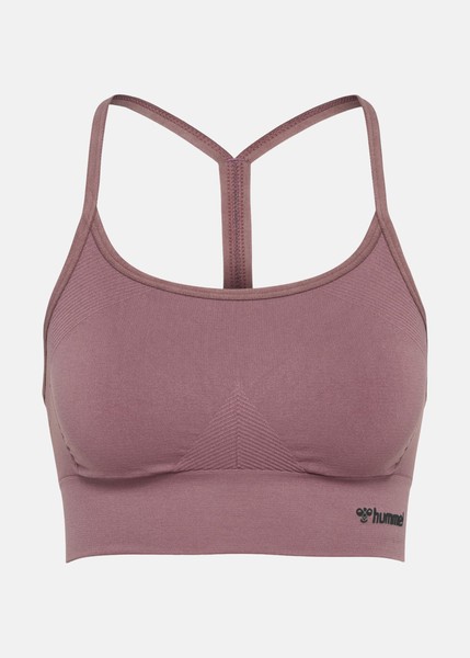 Hmltiffy Seamless Sports Top, Rose Taupe, S, Sport-Bh