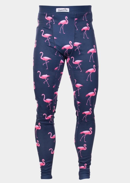 Pants Baselayer, Navy Flamingo, 3xl, Underställsbyxor