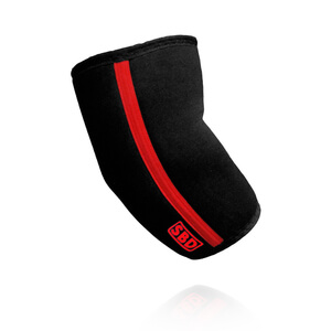 SBD Elbow Sleeves, 7 mm, black/red, small